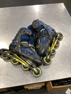 Used Schwinn SC-BIB-L Senior Aggressive Skates Royal Blue Senior 5