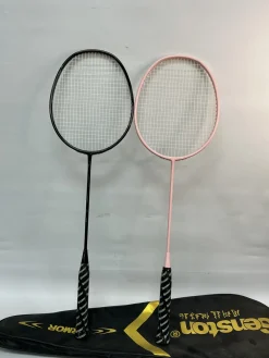 Used SENTON RACKETS Adult Badminton Racquet White Unknown