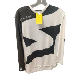 Used Sofa Brand Motocross Adult Top White Medium
