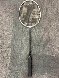 Used SPALDING RACQUET Adult Badminton Racquet Grey Unknown