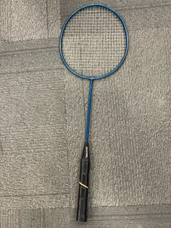 Used SPALDING RACQUET Adult Badminton Racquet Royal Blue Unknown