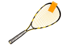 Used SPEEDMINTON RACQUET S70 Adult Racquet Yellow