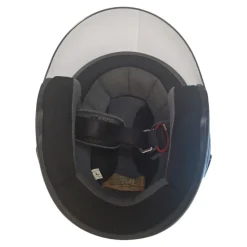 Used STANDARD W VISOR Adult Helmet Black LG