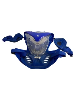 Used STORM CHEST PROTECTER Mens Roost Protector Royal Blue