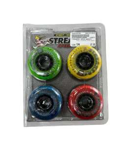 Used STREAKERS SPEED WHEELS Inline Wheels 72MM