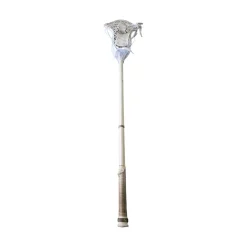 Used String King COMPLETE LACROSSE ATTACK STICK Men Atk/Mid Complete Stick White