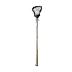 Used String King COMPLETE LACROSSE ATTACK STICK Men Atk/Mid Complete Stick Black