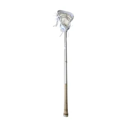 Used String King COMPLETE LACROSSE ATTACK STICK Men Atk/Mid Complete Stick White