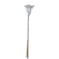 Used String King COMPLETE LACROSSE ATTACK STICK Men Atk/Mid Complete Stick White