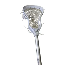 Used String King COMPLETE LACROSSE ATTACK STICK Men Atk/Mid Complete Stick White