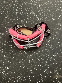 Used STX 4 SIGHT PLUS JR Lacrosse Facial Protect Pink Junior