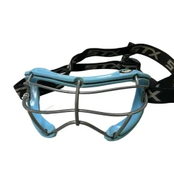 Used STX 4 SIGHT PLUS -S Lacrosse Facial Protect Royal Blue Senior