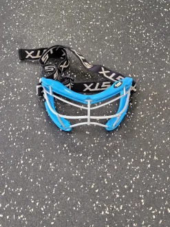 Used STX 4 SIGHT PLUS S Lacrosse Facial Protect Royal Blue Youth
