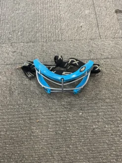 Used STX 4 SIGHT PLUS-S Lacrosse Facial Protect Royal Blue Junior