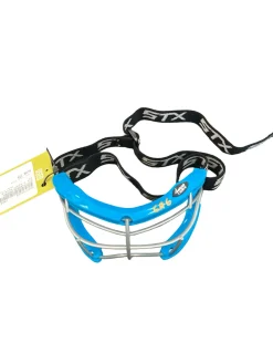 Used STX 4 SIGHT PLUS-S Lacrosse Facial Protect Royal Blue Youth