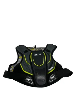 Used STX 200 STALLION + Lacrosse Shoulder Pads Black MD