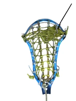 Used STX 10 Womens Lacrosse Head Royal Blue