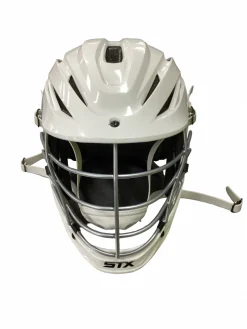 Used STX AERO Lacrosse Helmet White One Size