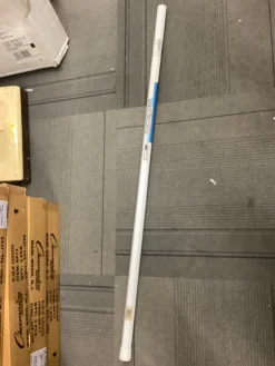 Used STX AL6000 Mens Goalie LAX Shaft White