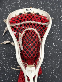 Used STX AV8 Mens Lacrosse Head White