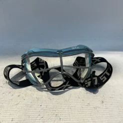 Used STX BABY BLUE GOOGLES Lacrosse Facial Protect None Senior