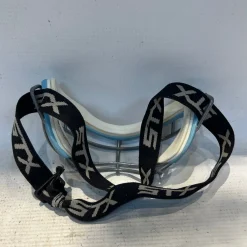 Used STX BABY BLUE GOOGLES Lacrosse Facial Protect None Senior