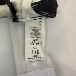 Used STX BREEZE Lacrosse Gloves Womens Grey SM