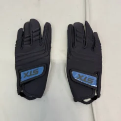 Used STX BREEZE Lacrosse Gloves Womens Grey SM