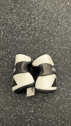 Used STX CELL 2 Lacrosse Arm Pads/Guards White LG