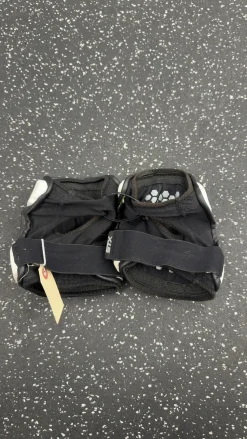 Used STX CELL 2 Lacrosse Arm Pads/Guards White LG
