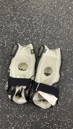 Used STX CELL II Lacrosse Arm Pads/Guards White XL