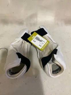 Used STX CELL II Lacrosse Arm Pads/Guards White MD