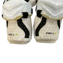 Used STX CELL IV Lacrosse Arm Pads/Guards White Senior