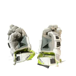 Used STX CELL V Lacrosse Gloves Mens White 11"