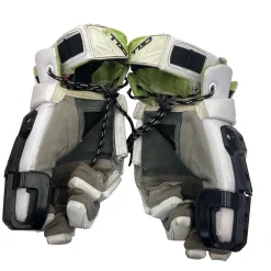 Used STX CELL V Lacrosse Gloves Mens White LG