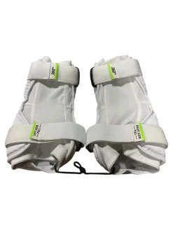 Used STX CELL V Lacrosse Arm Pads/Guards White LG