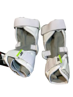 Used STX CELL VI Lacrosse Arm Pads/Guards White SM