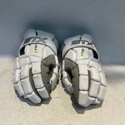 Used STX CELL VI Lacrosse Gloves Mens White LG