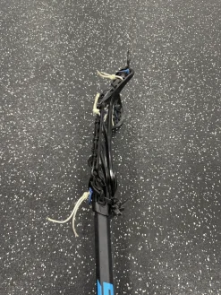 Used STX Exult 600 + Foretress Complete Womens Atk/Mid LAX Stick Black