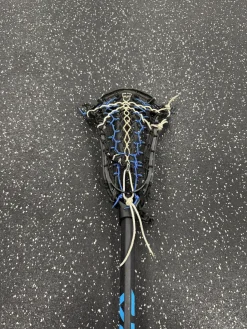 Used STX Exult 600 + Foretress Complete Womens Atk/Mid LAX Stick Black