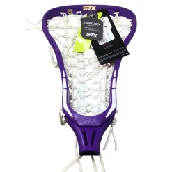Used STX EXULT 500 STRUNG Womens Lacrosse Head Purple