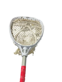 Used STX FIDDLESTX Junior Goalie Stick White