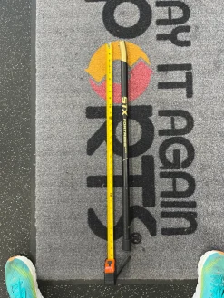 Used STX FORTRESS 600 WITH 10 DEG TECH Womens Def/LSM LAX Shaft Black