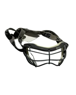 Used STX GOGGLES Lacrosse Facial Protect Grey MD