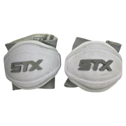 Used STX 1K Lacrosse Arm Pads/Guards Grey SM