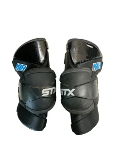 Used STX K18 Lacrosse Arm Pads/Guards Black SM