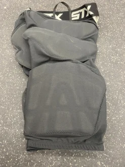 Used STX NEW DELUXE GOAL LAX Goalie Pant M Black LG