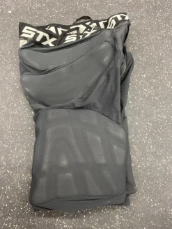 Used STX NEW DELUXE GOAL LAX Goalie Pant M Black LG