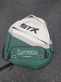 Used STX Player Backpack Green And White