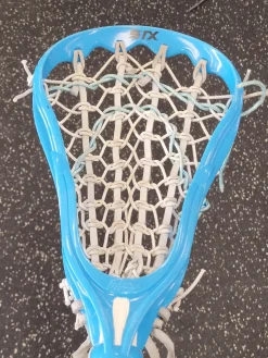 Used STX RACY X AL6000 Jr Atk/Mid Complete Stick Royal Blue